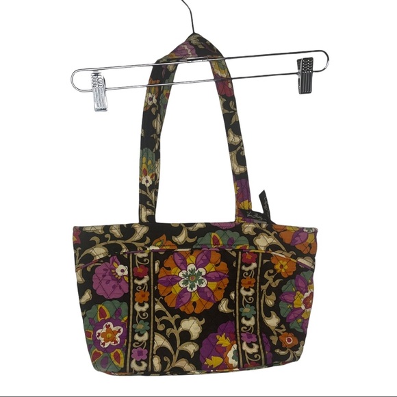 VERA BRADLEY Retired Suzani Mandy Tote & Coin Purse Bundle - Picture 8 of 14
